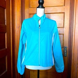 Lightweight New Balance full-zip windbreaker